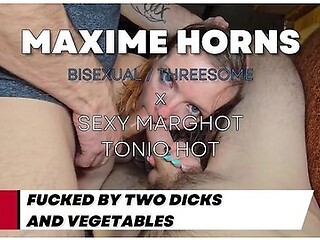 Wild Double Penetration And Intense Fisting For Maxime Get Ready To Cum!