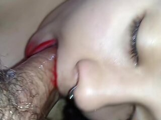 That Evil Mouth Fucking And Destroying The Cuckolds Dick