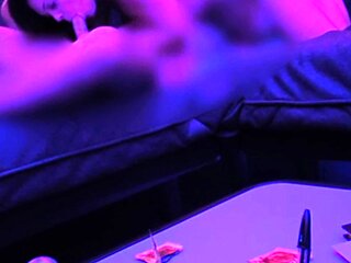 Big tit brunette MILF sucks and tit fucks a big cock