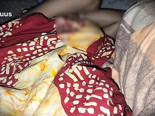 Desi Indian Stepmom Night Sex - Hairy Pussy Creampie & Cumshot Close-Up
