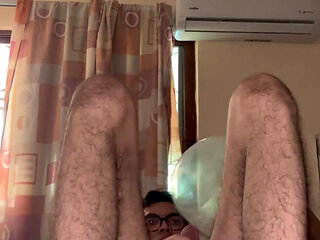 Fucking a Condom and Rich Cumshot