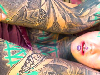 Sexy Alt Dreadhead Girl Rides a Big Cock with Her Ass