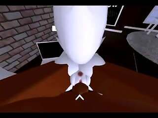 Cutecat girl takes cute boy big black cock