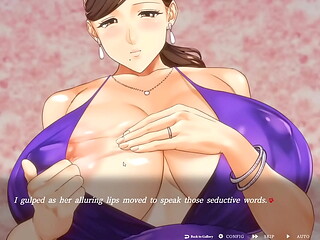 Manami'_s Masturbation Demand: MILF Orders me to Jerk Off with Her (Uncensored Hentai Game)