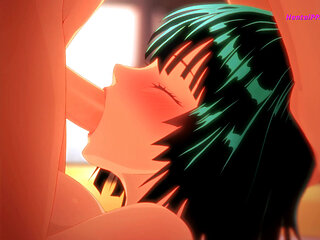 Fubuki's Tight Pussy Gripped Every Inch - and Begged for More - Cartoon Parody