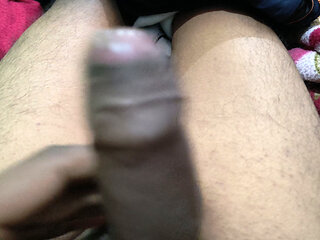 My long black  stretched Indian dick.