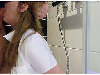 Submissive Amateur Milf Sloppy Deepthroat With Cumshot