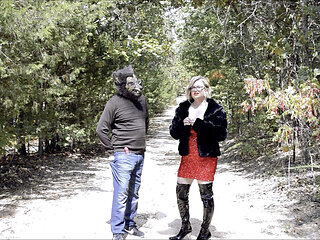 Slutty Red Riding Hood in Latex Boots Fucks the Big Bad Wolf