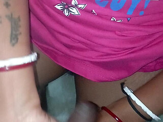 Indian Festival Fucked Step Aunty Pink Nighty