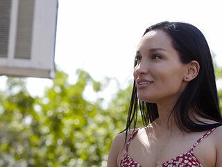 Gabi Paltrova gets her latina pussy eaten and smashed hard