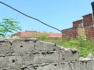 Rich outdoor bath my neighbor likes to see my big ass