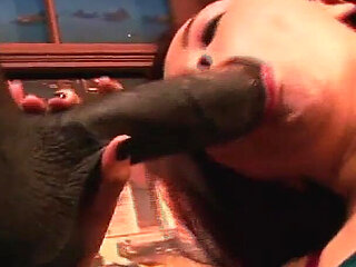 Kita Zen Takes a Monster Cock in Her Pussy