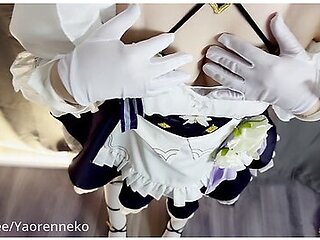Maid Elysia Miss Pink Cosplay Honkai Impact 3rd
