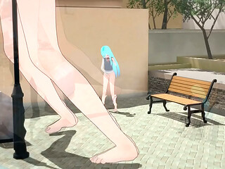 Massive Blonde Beauty Gets Watched and Squirts Hard - Hot Hentai Preview