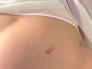 Blonde Nerdy Nympho Riding Big Dildo Solo - Morning Masturbation with Big Natural Tits & Real Orgasm