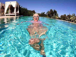 Bathing Fun with a Hot Slut