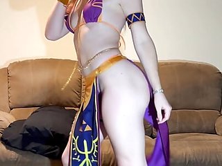 Custom Request - Princess Zelda Cosplay Bikini Sexy Dan...