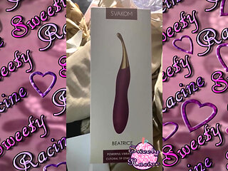 Ebony SSBBW Pleases Dark Pussy with Clit Vibe