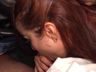 Colombian Stewardess Does Oral Sex at the Airport Then Gets Fucked Hard! - Abella Olsen