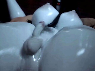 Small Transgender Cock Sadako Gets Anal Fucked, Tifa Deepthroats Aerith&rsquo_s Cock