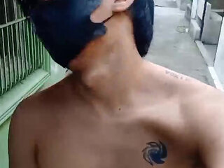 Bringing his fav sex toy to a graveyard, fucking it and dumping his cum