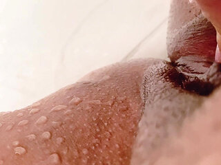 I love to stick my fingers in the morning before I leave for work