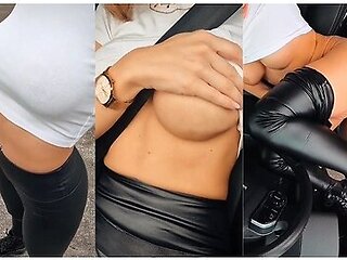 Horny Stepsister Dicked Down On The Way To Nye Family Dinner With Luke Cooper