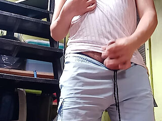 Thrilled Outdoor Masturbation Alone