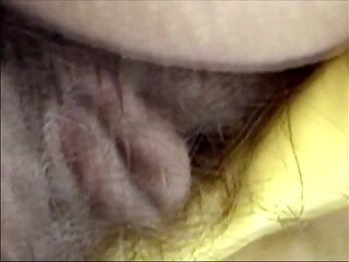 Look at my big hairy pussy, so desperate for a big, thick cock. Would you fuck me?