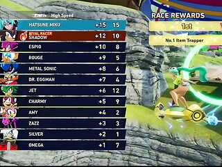EXTRA THICC Brazilian Miku in Sonic Racing Crossworlds