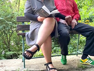 My stepmom helps me prepare for my literature test with a special hands-on lesson