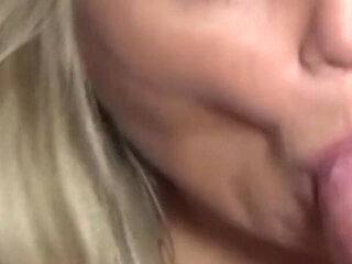 Mature MILF Sucks Cock and Rides Hard Outdoor