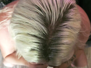 POV Blowjob to Doggy BBC Interracial BBW Cum on Face Tongue