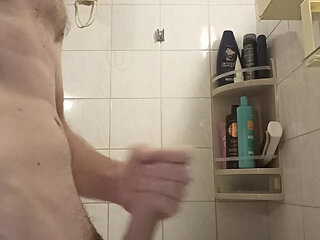 Enjoying the bathroom