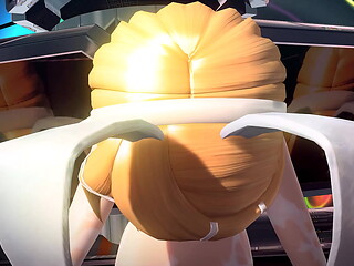 Kagamine Rin Alien Alien Project diva Nude Mod Full Nude Bunny costume