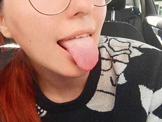 Snapchat Hoe Public Car Masturbation