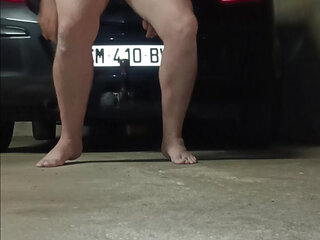 Big lope has fun with the towbar