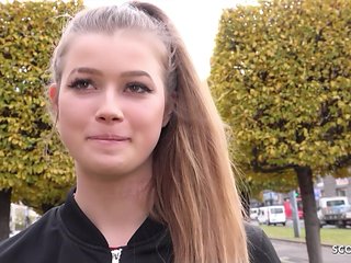 Petite Teen (18 Seduce To Ca With German Scout And Oliv...