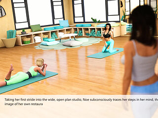 Noemi's Toscana rebirth: girls going on yoga class ep 13