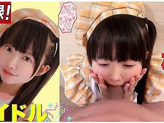 Japanese Kawaii Cute Idols Give Blowjobs To Get Work