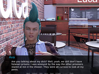 Futa Dating Simulator 11 Ava Is a Prison Bitch Will She Fuck You or Will You Fuck Her