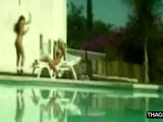 Mature Blonde Babe Stretched Wide in Outdoor Anal Action
