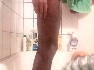 Jim is jerking off and is going to explode a big load for you