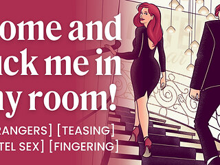 ASMR Audio Porn: Sexy Stranger Fucks You in a Hotel Room - Teasing & Fingering - Erotic Audio Roleplay for Women