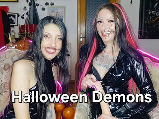 The Demonesses Will Give You an Unforgettable Jerk-off Instruction. the Demonesses Will Brainwash You