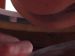 Dyanna Smokes on Her Live Toilet