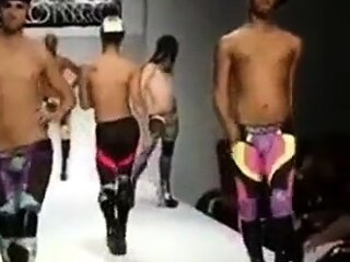 Black Crossdresser in Fierce Runway Show