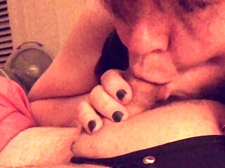 Granny Carmen's Throwback Closeup Cock Sucking Compilation