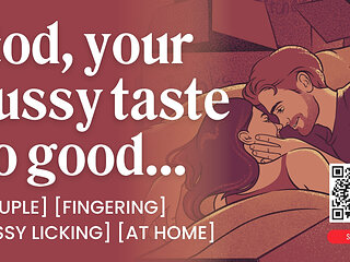 ASMR Audio Porn: Pussy Licking and Fingering with Boyfriend at Home - Finger Play & Oral - Erotic Audio Roleplay for Women