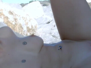 Porn Video: Krystal Jorge Beach Mo 01